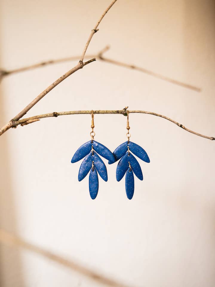 Blue Dangle Earrings for wholesale by Earrings for Mangos