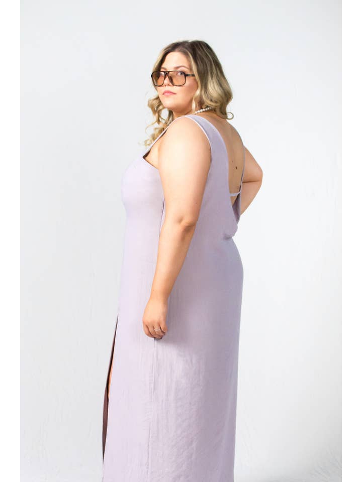 Lavender The Denise Dress for wholesale on Faire2