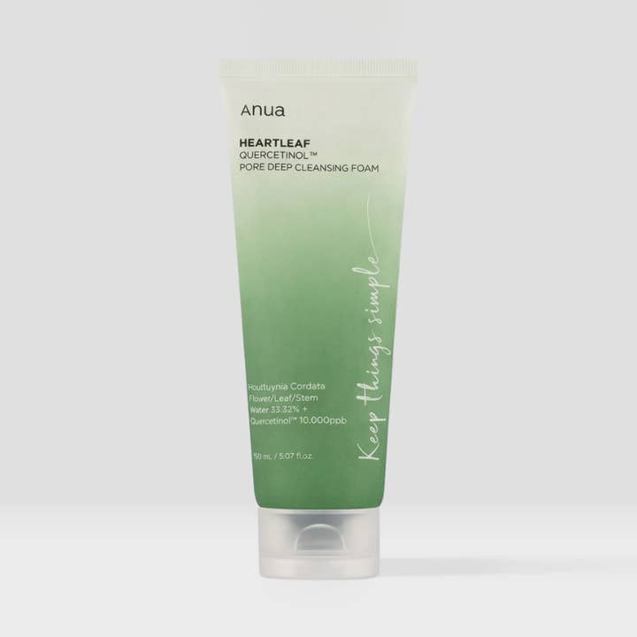 YEOSKIN - Wholesale Facial Cleanser - ANUA – Heartleaf Quercetinol Pore Deep Cleansing Foam 150ml0