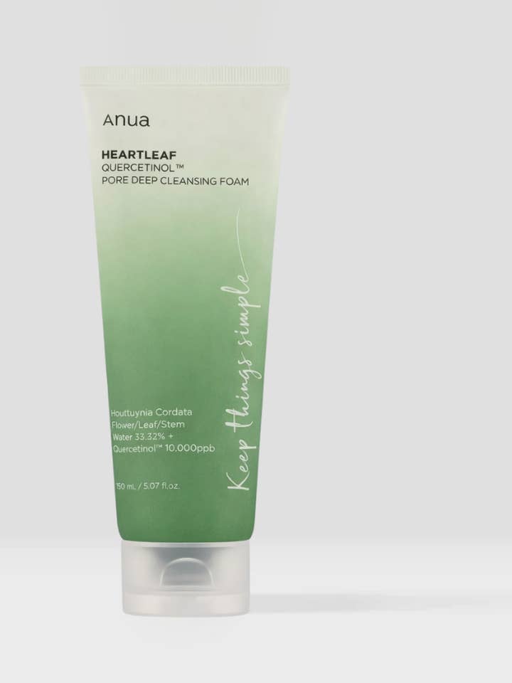 ANUA – Heartleaf Quercetinol Pore Deep Cleansing Foam 150ml pour la vente par YEOSKIN