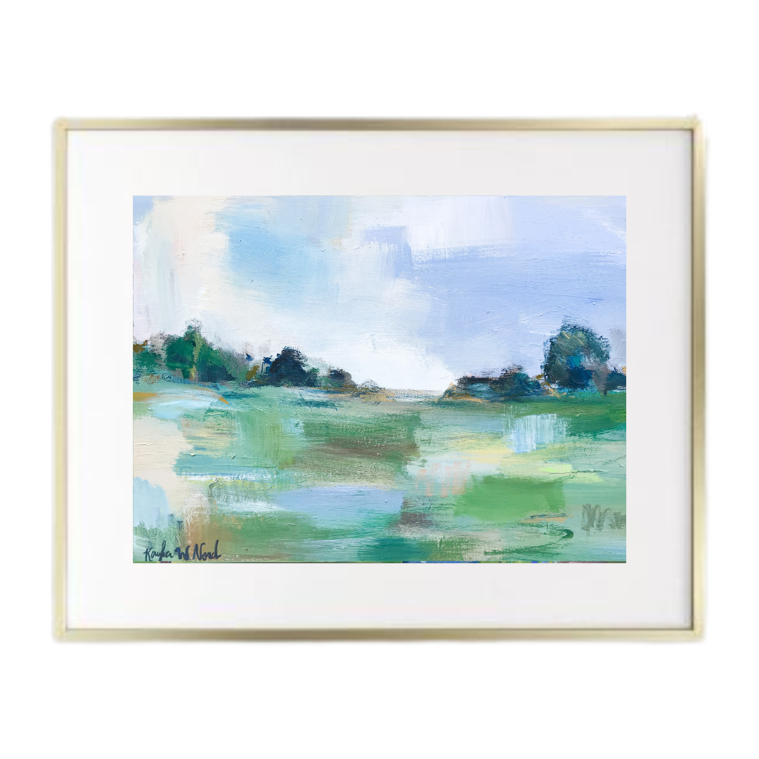 Kayla Weber Art - Wholesale Art Print - "Half Hour" (PRINT)0