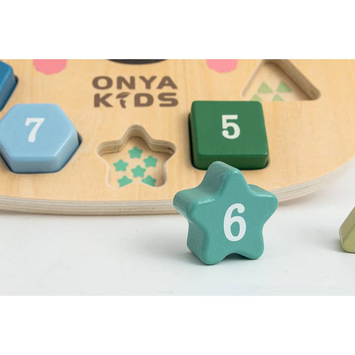 ToysLink - Wholesale Wood toy – Child - A Day with KiKi-Wooden Koala Learning Clock3