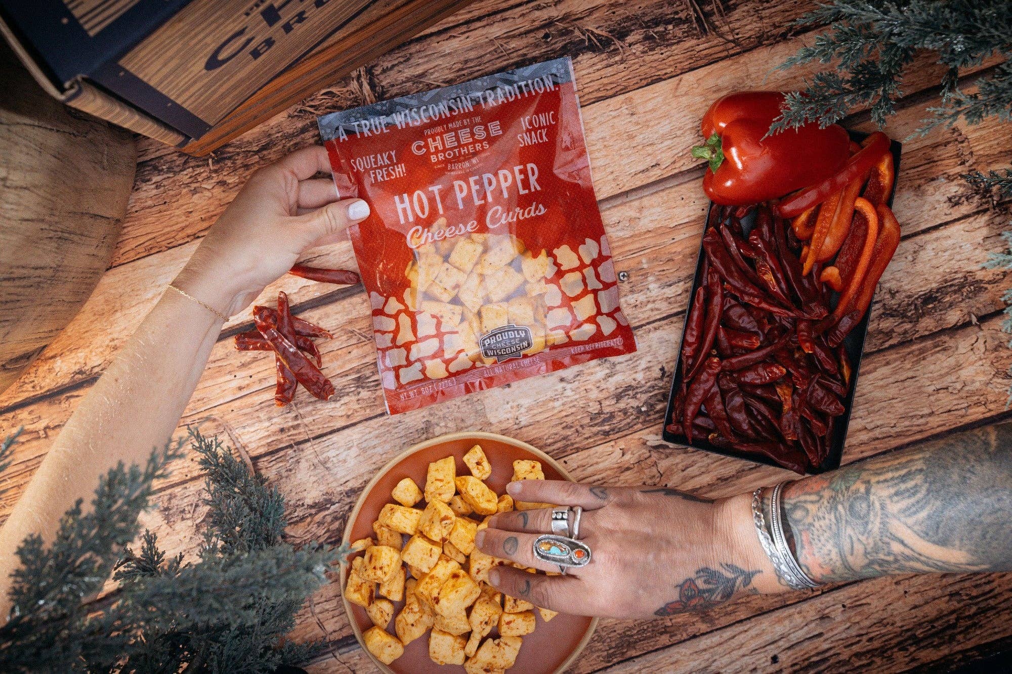 Cheese Brothers - Wholesale Cheese - Hot Pepper Cheese Curds2