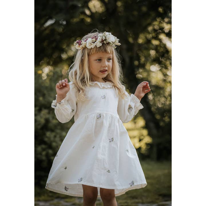 Annie&Charles® Pagliaccetto/vestito con colletto fiori di primavera per la vendita all'ingrosso da parte di Annie & Charles