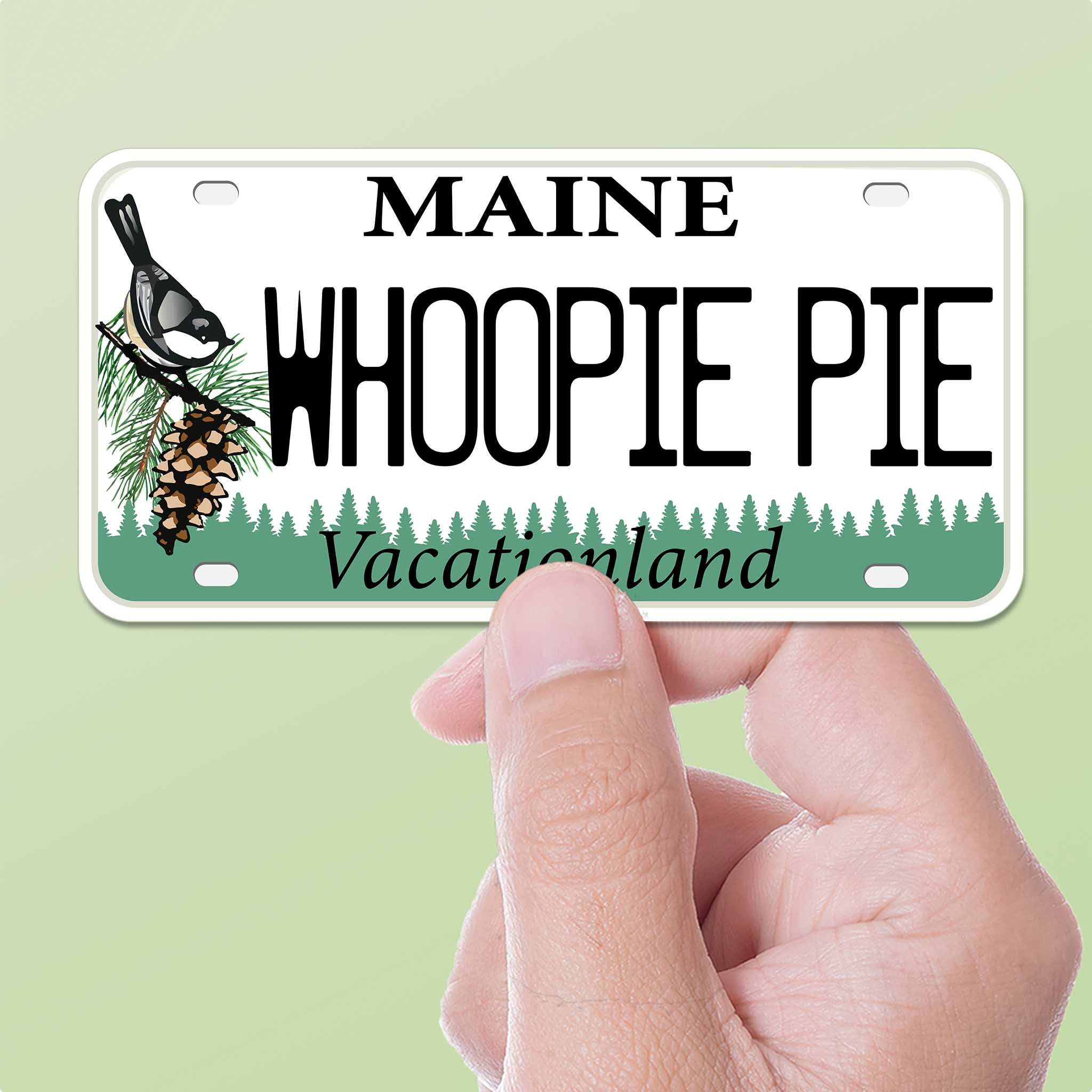 Sentinel Supply - Wholesale Sticker - Maine License Plate Stickers - Custom ME City Decals4