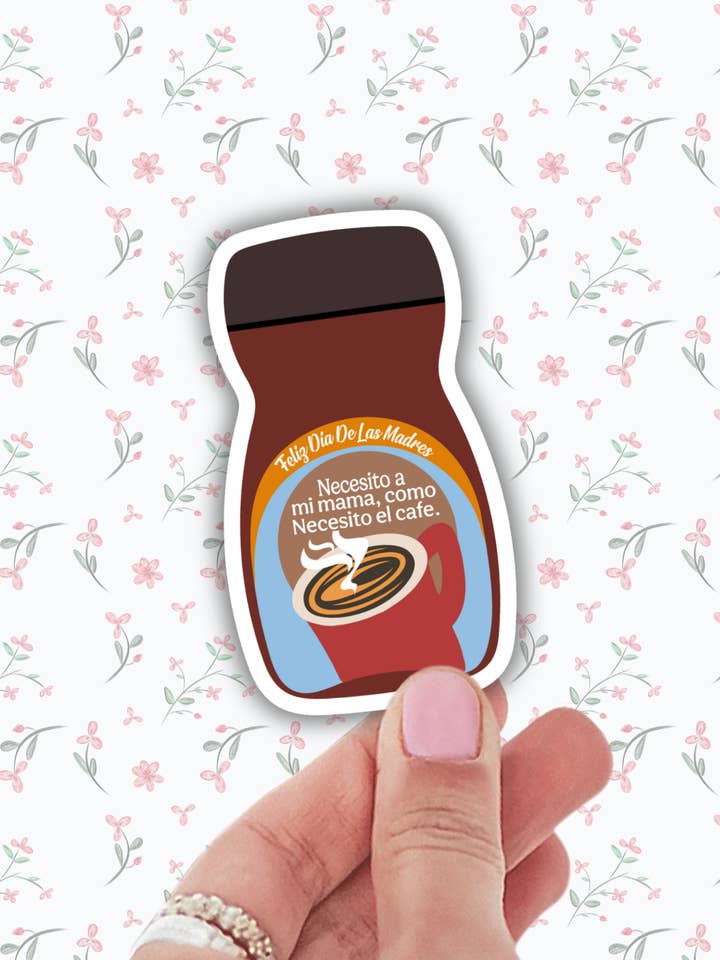 Autocollant mignon «maman latina», cadeau pour maman latina, autocollant vinyle espagnol pour la vente par Lalatina Shop