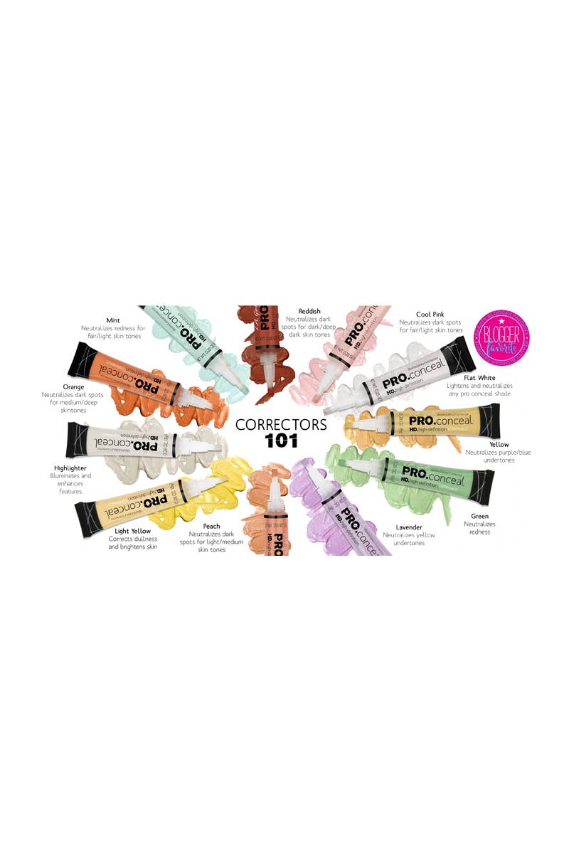 PINEAPPLE Beauty - Wholesale Face Concealer - LA Girl GCD241.1 HD Pro Conceal Display Set - 336pc6