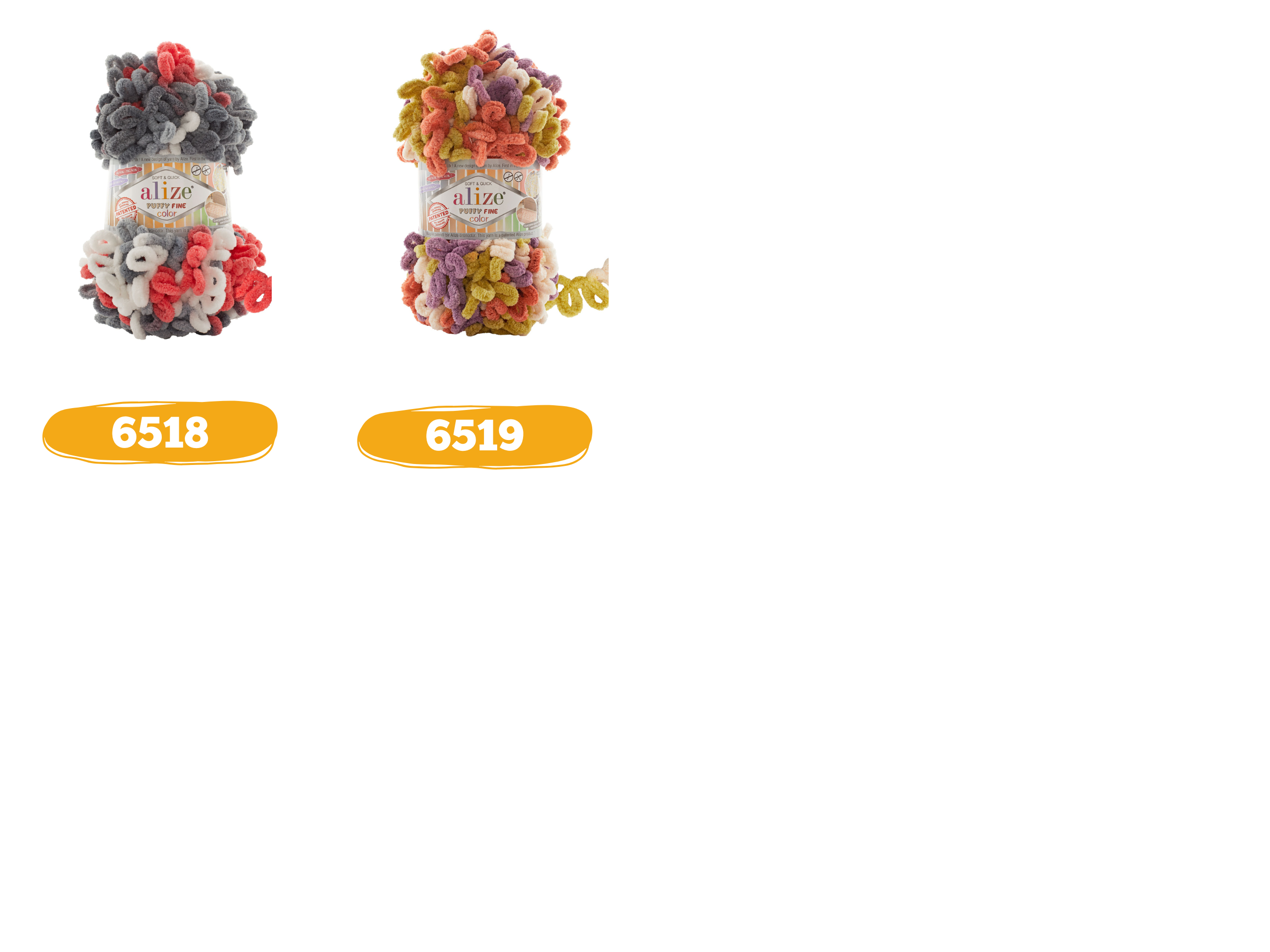 Craftsyarn - Wholesale Yarn - Alize Puffy Fine Color, Blanket Yarn, Soft Baby Yarn5