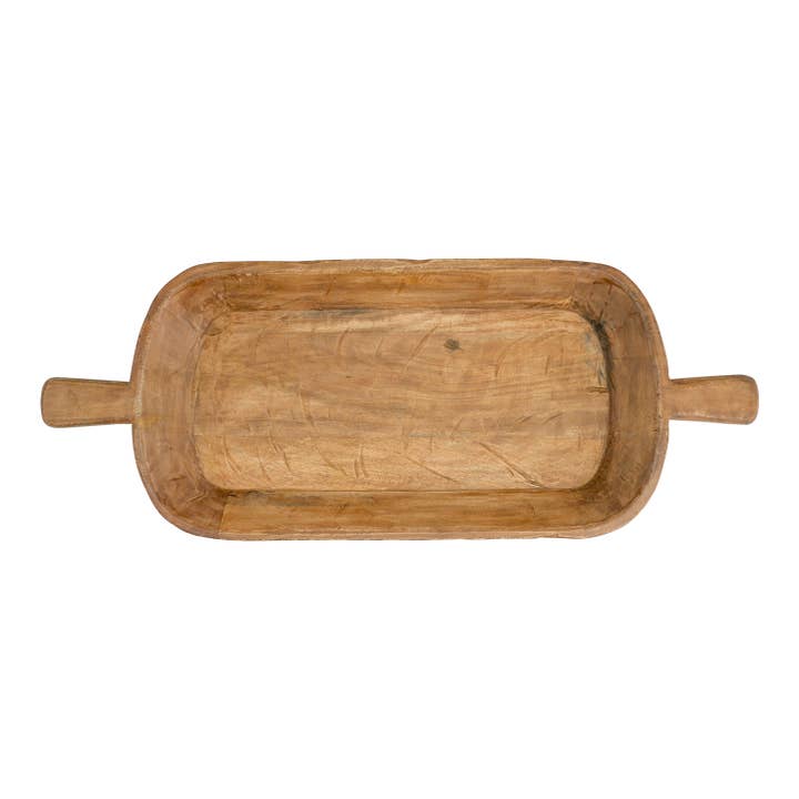 Made Market Co. - Wholesale Decorative Tray - Crafted Dough Bowl Oblong XLarge10