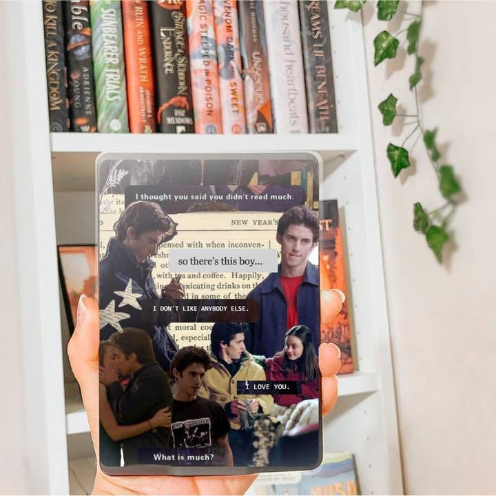 Jess Gilmore Girls Inspired Collage Kindle Paperwhite Insert for wholesale by Awfullynerdy.co