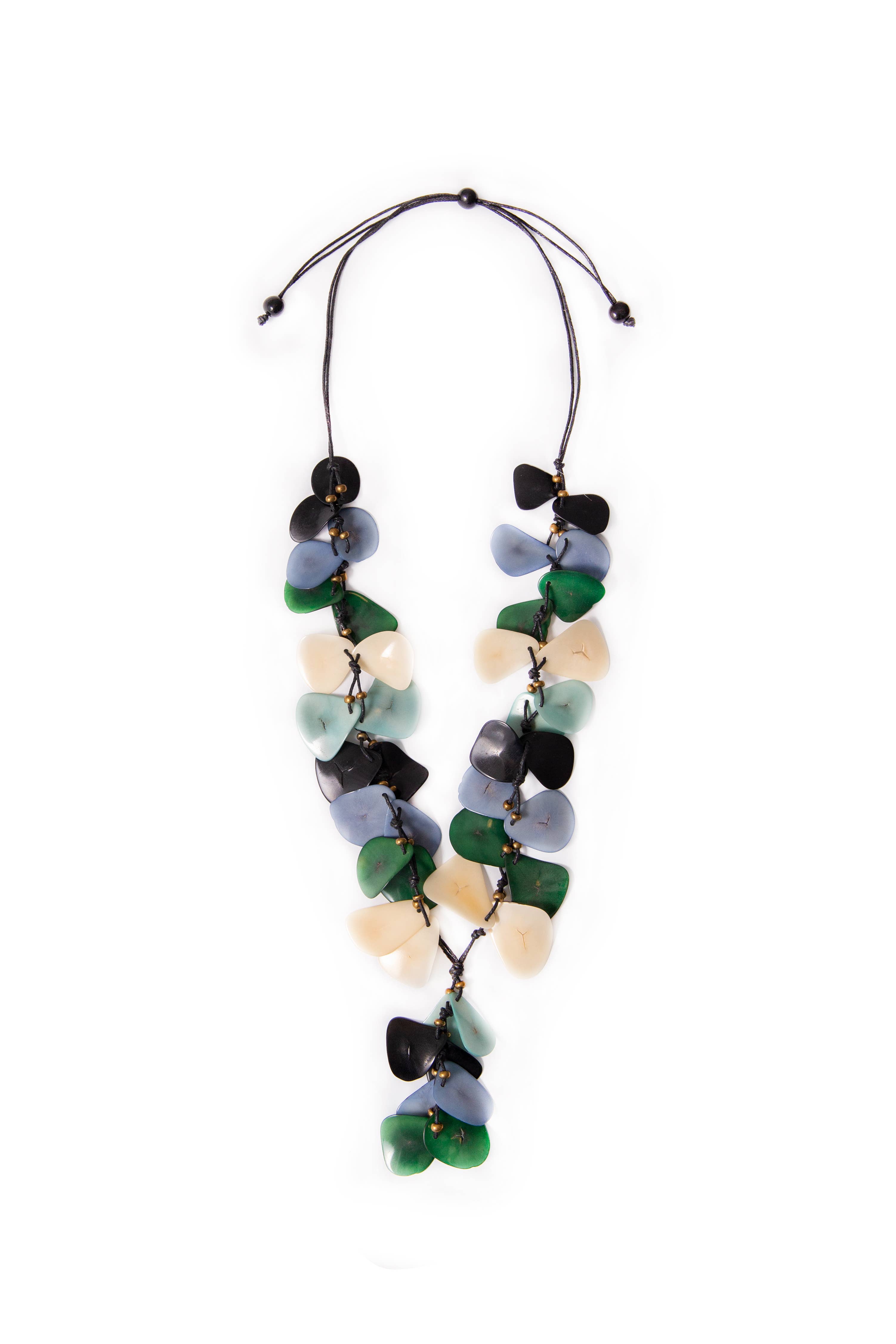 Organic Tagua Jewelry - Vente Colliers plastrons - Collier Sienne0