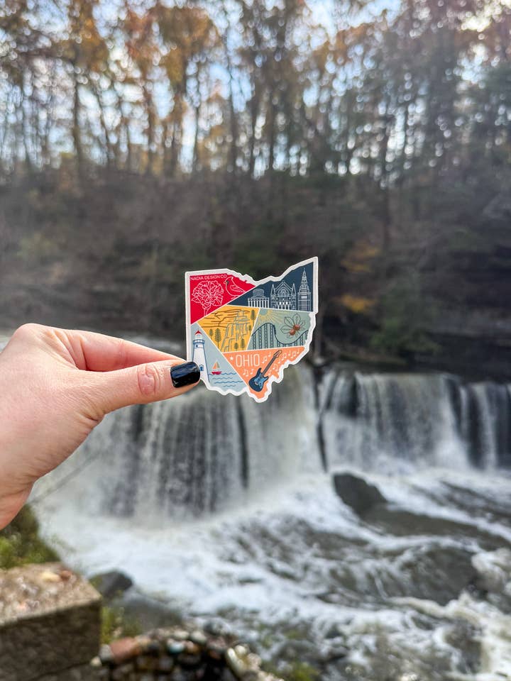 Ohio klistermärke för wholesale av Nadia Design Co