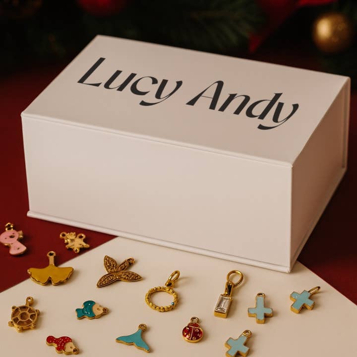 The Ritual Gift Box – Silver Edition Charm Necklace for wholesale by Lucy Andy Jewellery