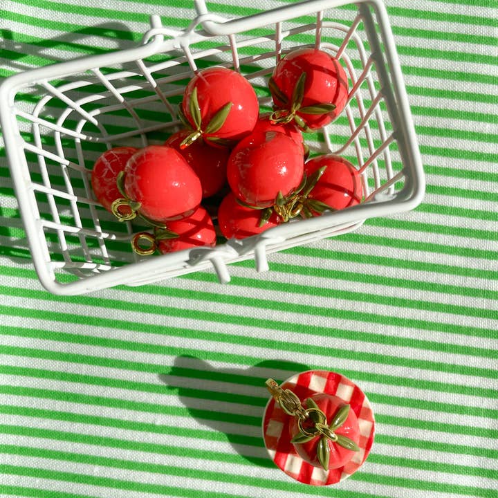 Bold Blossom Shop - Wholesale Keychain - Women's - Tomato Bag Charm5