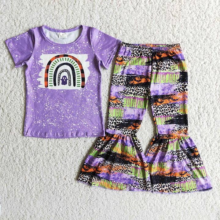 Rainbow ghost Halloween set for wholesale by Aier Wholesale
