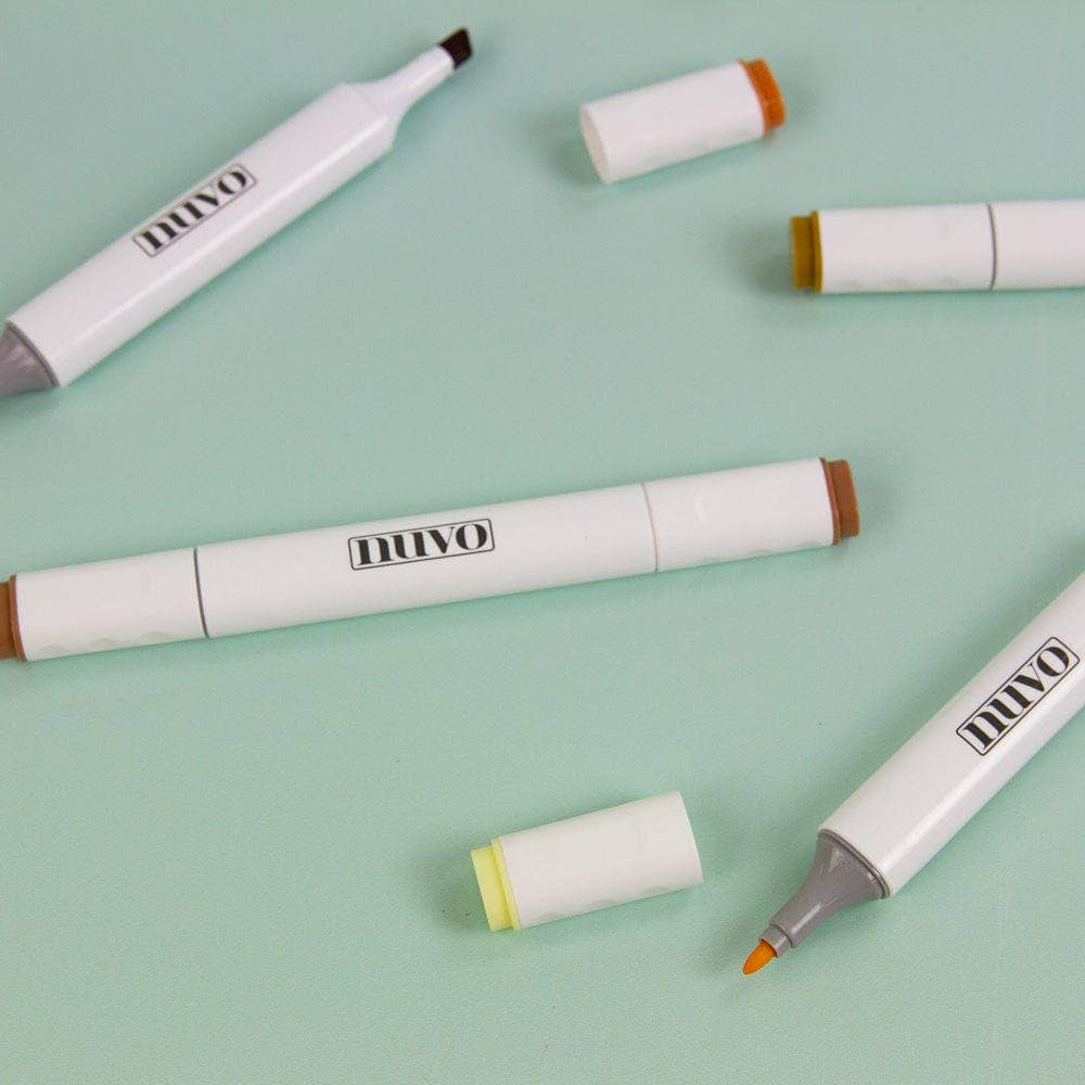 Tonic Studios – wholesale Marker – Nuvo - Marker Pen Collection - Earth Tones - 12 Pack - 528n5