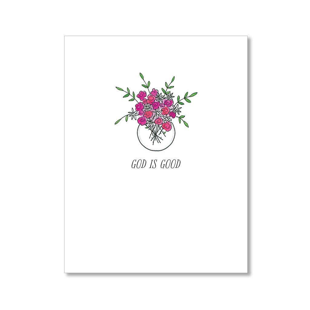 LO in LONDON® - Wholesale Religious Card - "GOD IS GOOD" FAITH CARD1