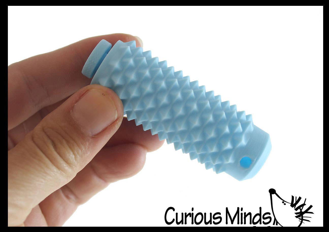 Curious Minds Toys - Vente Fidget/jouet anti-stress – enfant - 1 Rouleau Sensoriel Piquant d'Acupuncture Aïe - Soulagement du Stress4