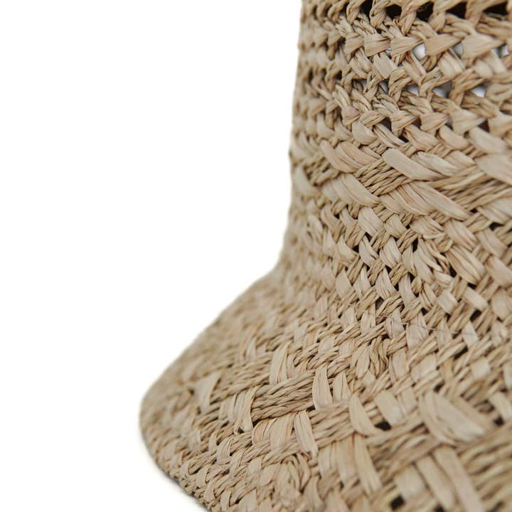 Augustine Hat Co. - Wholesale Straw Hat - Women's - Capri - Raffia Bucket Hat1