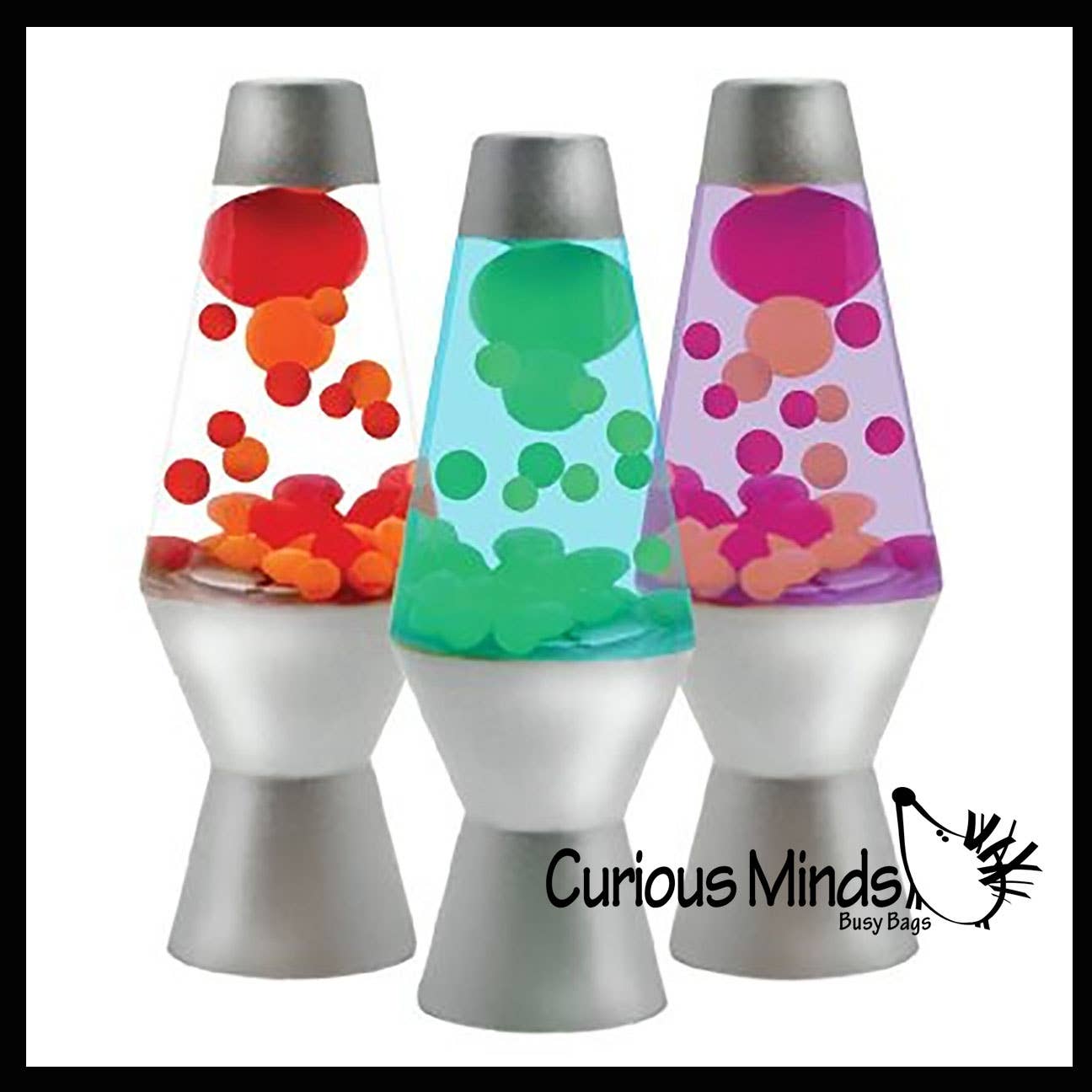 Curious Minds Toys - Wholesale Squishy Toy - Kids & Baby - 1 Mini Lava Lamp Squish and Flow Stress Ball Nee Doh. Squeez9