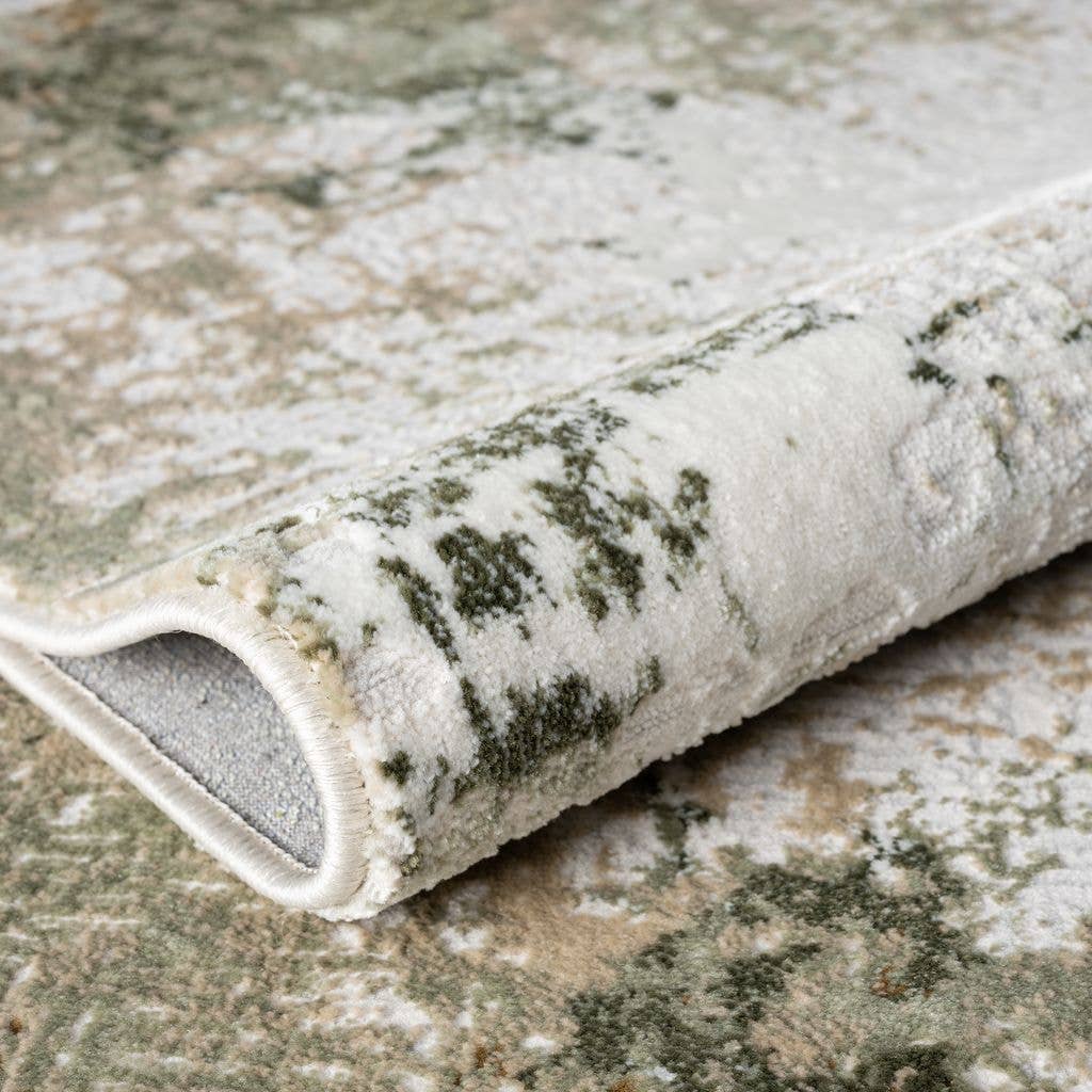 Abani Rugs – Großhandel Teppichvorleger – Abani Teppiche Ivy Beige Grün Rand Teppich5