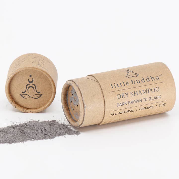 Ekologiskt Torrschampo | Mörkbrunt till Svart Hår för wholesale av Little Buddha by Daisy