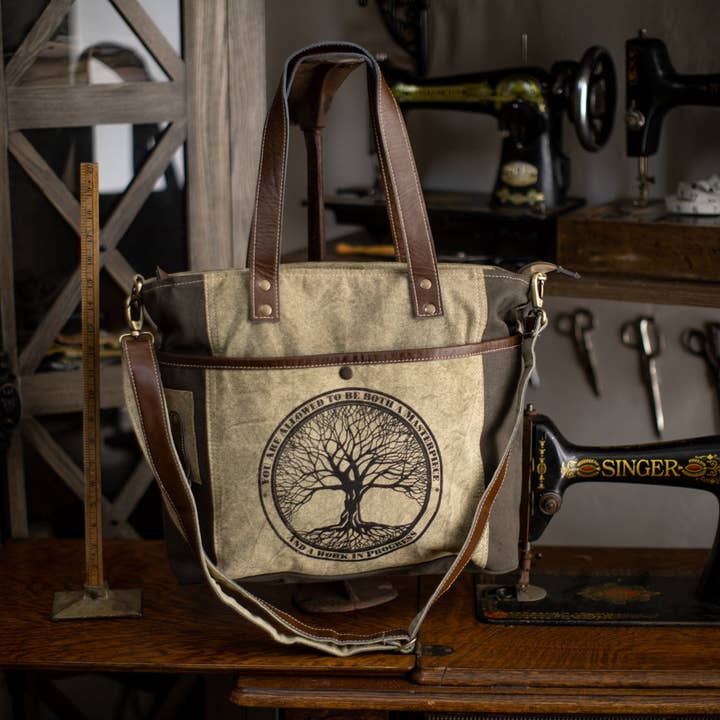 TAKENYA - Wholesale Tote Bag - Women's - Masterpiece Recycled Canvas Tote3