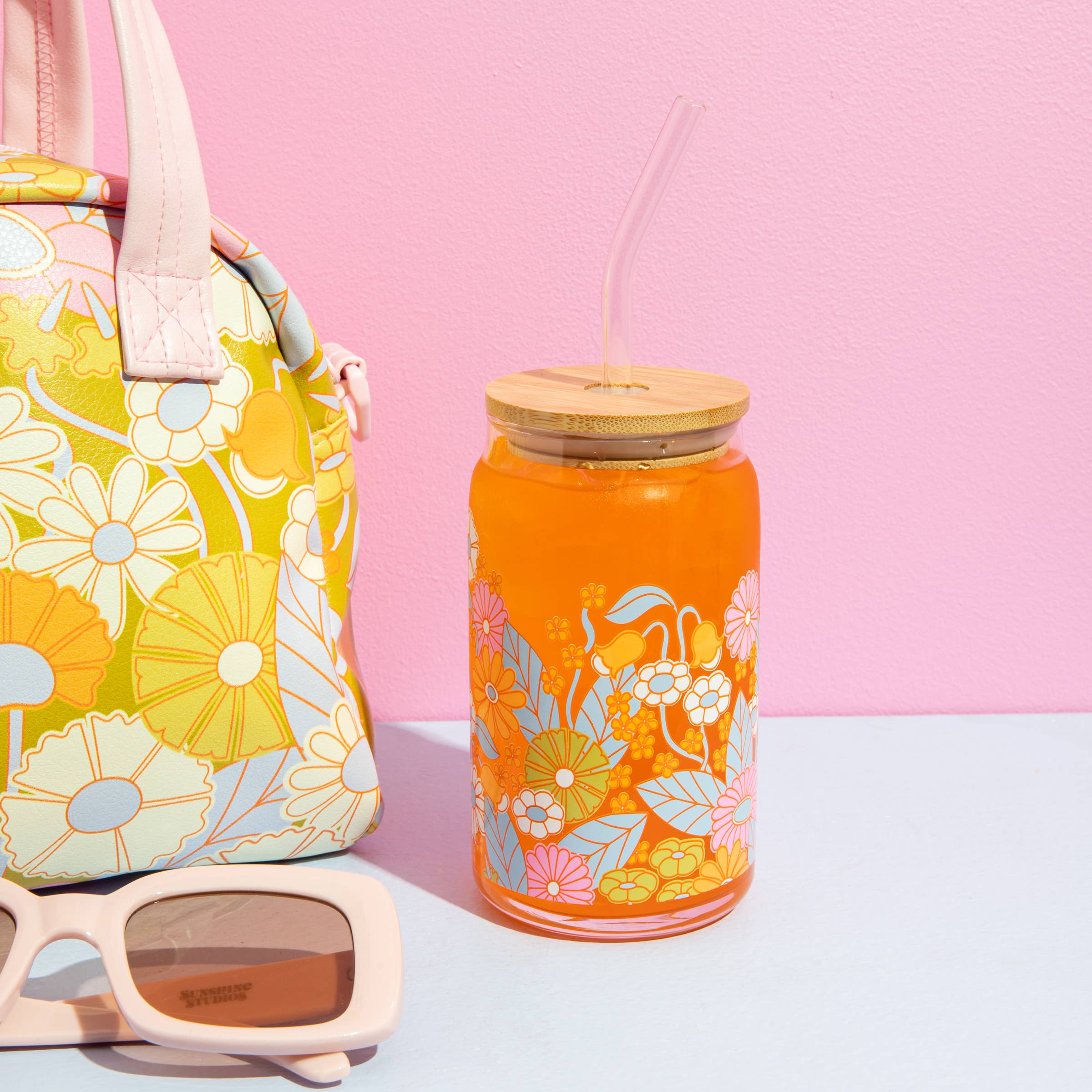 Talking Out of Turn - Wholesale Drinking Glass/Cup - Can Glass w/Lid + Straw (SALE!)27