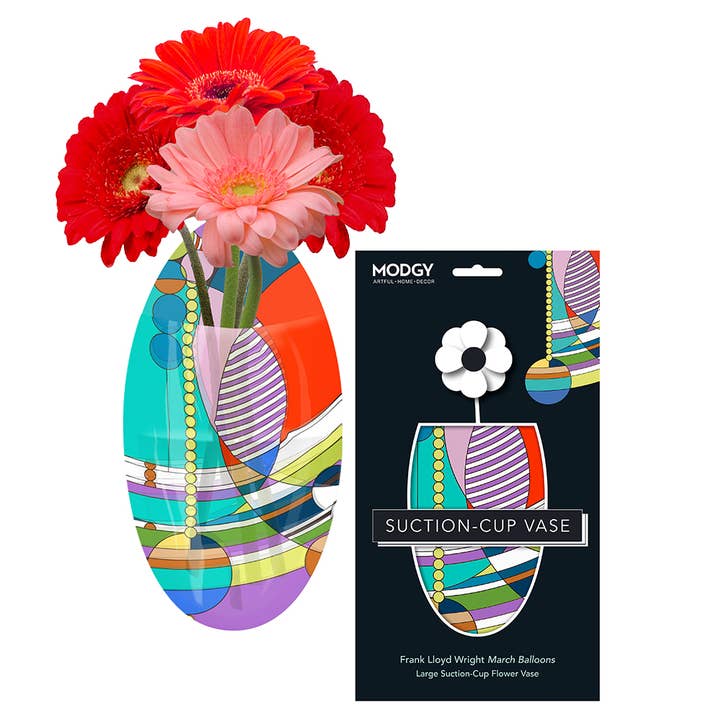 Frank Lloyd Wright Marsballonger Oval Sugkoppsvas för wholesale av Modgy