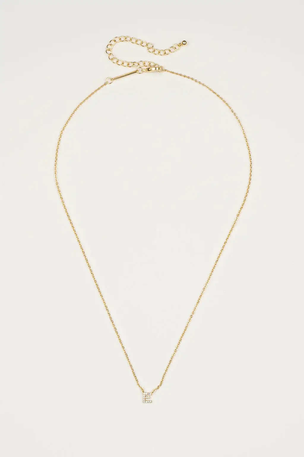 Brenda Grands Jewelry - Wholesale Jewelry Set - 18K Gold Dainty Shiny Initial Necklace - Set of 1616