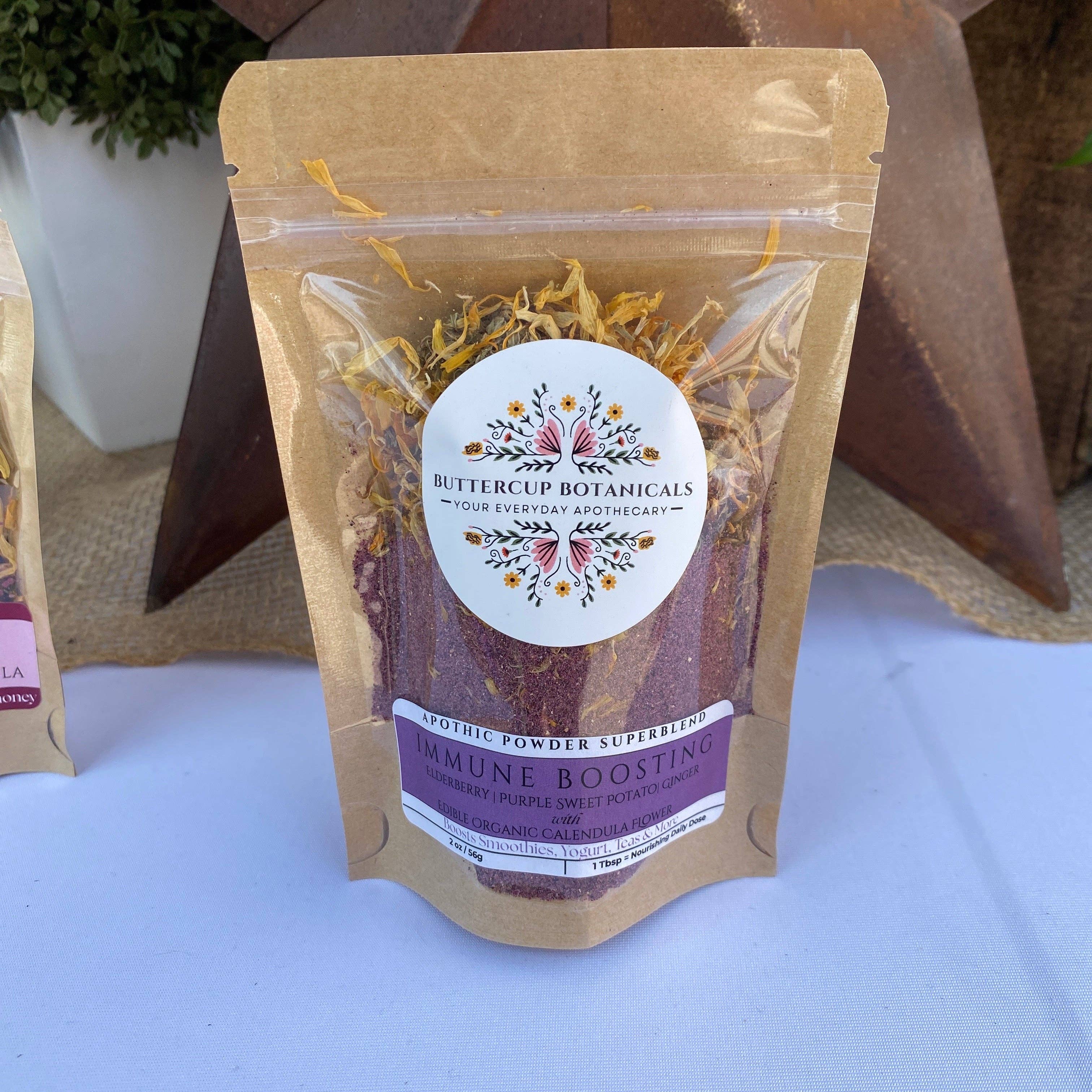 Buttercup Botanicals - Wholesale Proteïne/superfoodpoeder - Immuniteit Poedermix0