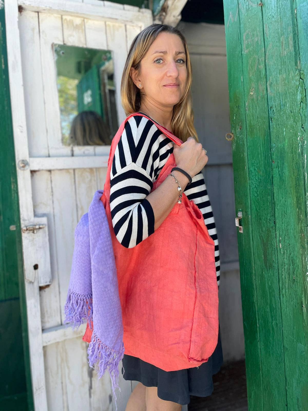 Heyfoo - Wholesale Tote Bag - Women's - Bag in canvas dyed in Italy7