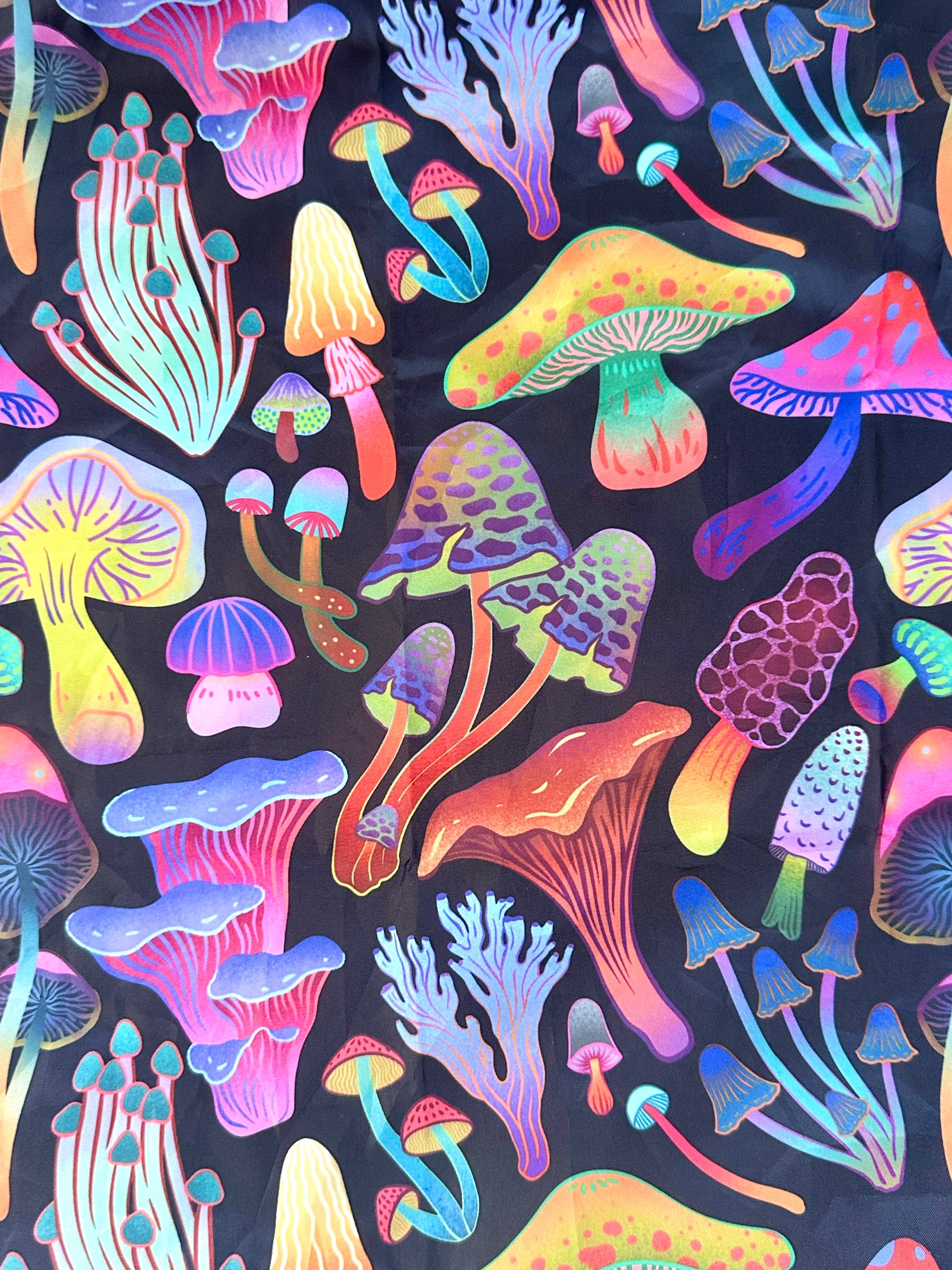 liadelyonart - Wholesale Grocery/Shopping Bag - Funky Mushroom Reusable Tote Bag7