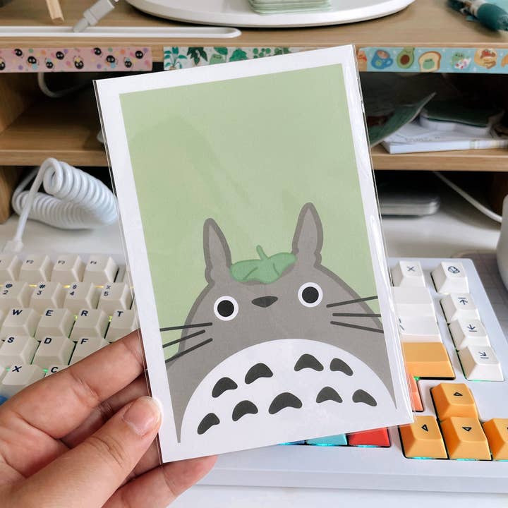 Totoro Print for wholesale by Potato Desk