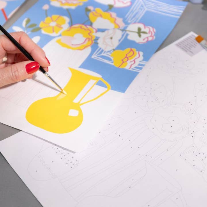 Hobbygroep - Wholesale DIY Craft Kit - CC Hobby Set Acrylic Paint By Numbers2