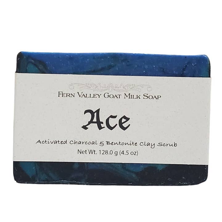 Natural Goat Milk Soap | Exfoliating Soap | Ace - Soap for Men for wholesale by Fern Valley Goat Milk Soap