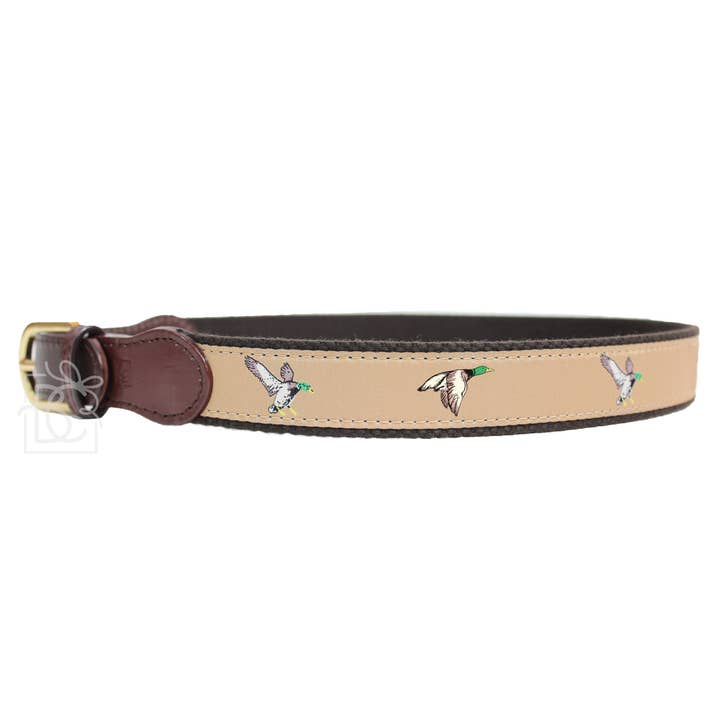 Beyond Creations, LLC - Wholesale Belt - Kids - DUCK & DEER RIBBON BELTS2