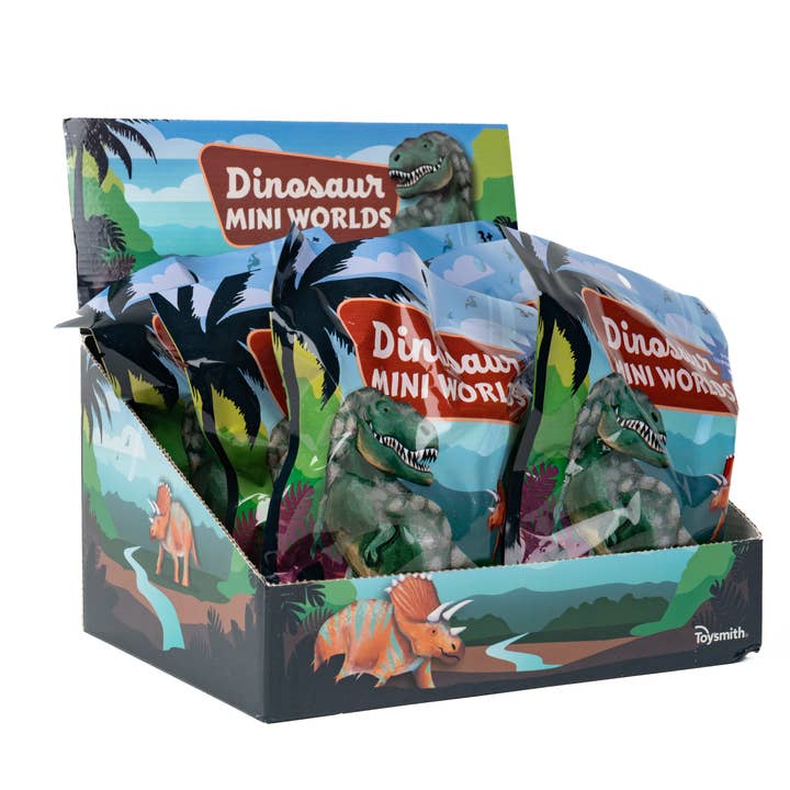Toysmith - Wholesale Toy Set - Kids - Dinosaur Mini Worlds