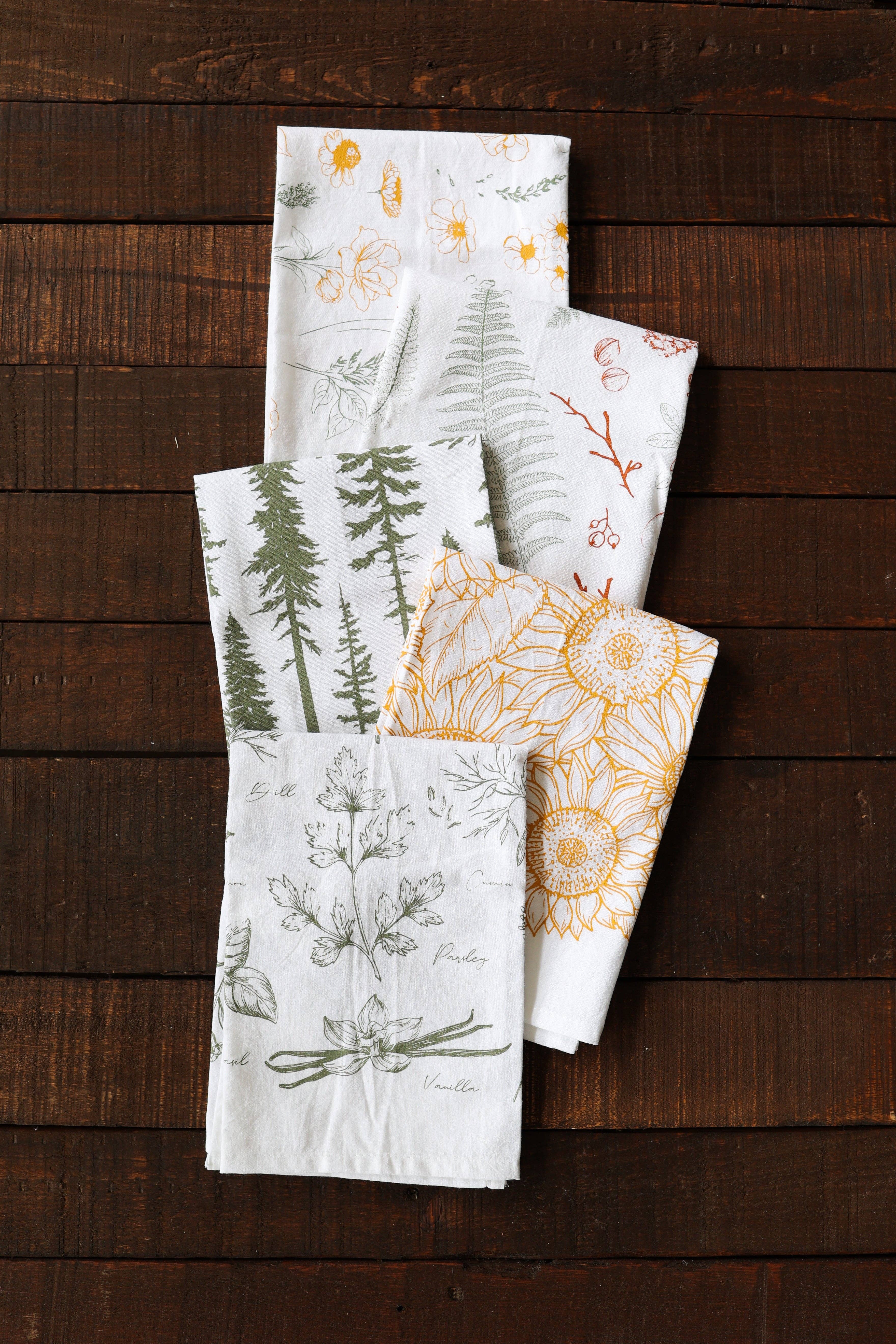Highland Ridge  |  Handmade Home Decor – wholesale Dinner & cloth napkin – Sunflower Garden Napkins Set of 411