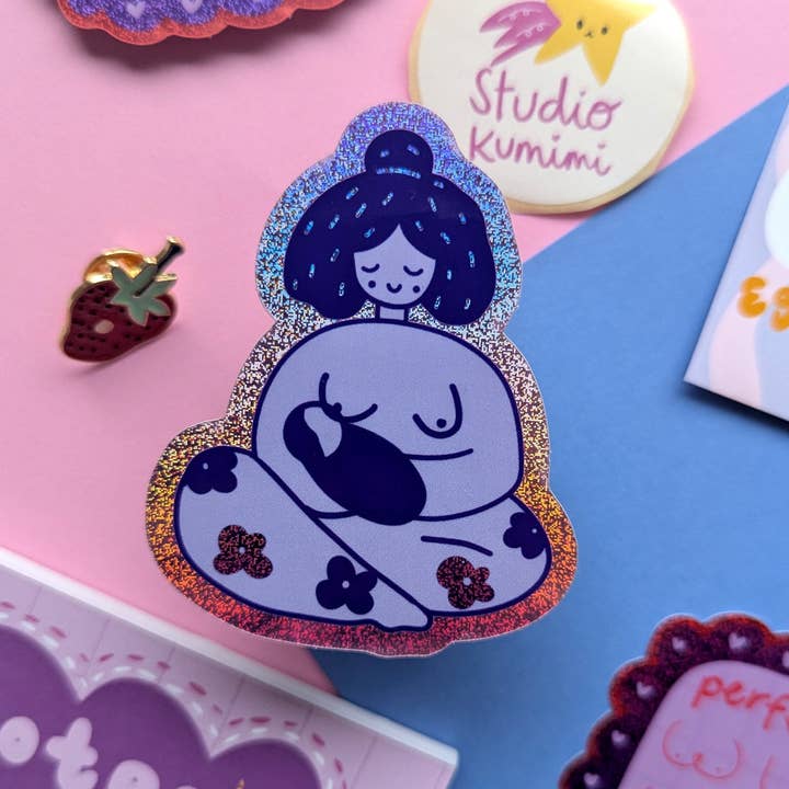 Studio Kumimi - Wholesale Sticker - Breastfeeding Mama Sticker