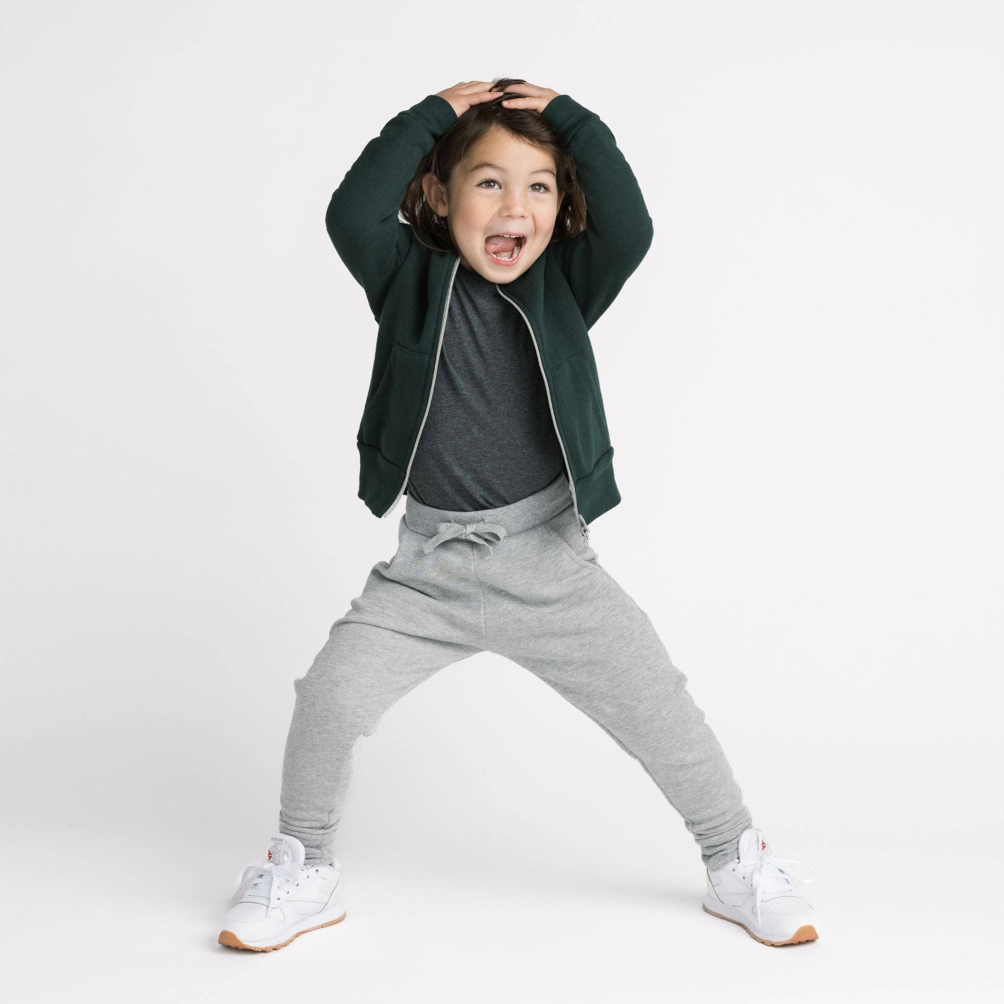 mini mioche collective inc. - Wholesale Lounge Sweatpants/Joggers - Kids - Premium GOTS-Certified Organic Plush Skinny Sweats18
