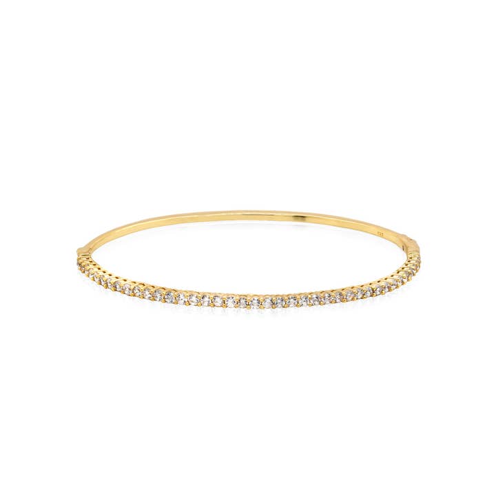 Bracelete de empilhamento CZ na moda por atacado de Aurora Jewels