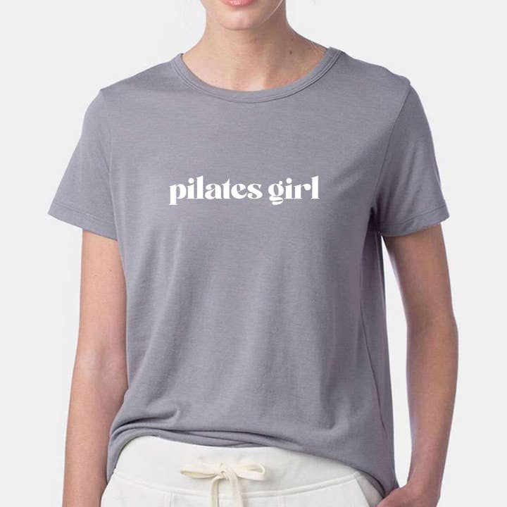 Pilates Girl dames Earthleisure T-shirt voor wholesale door Private Party