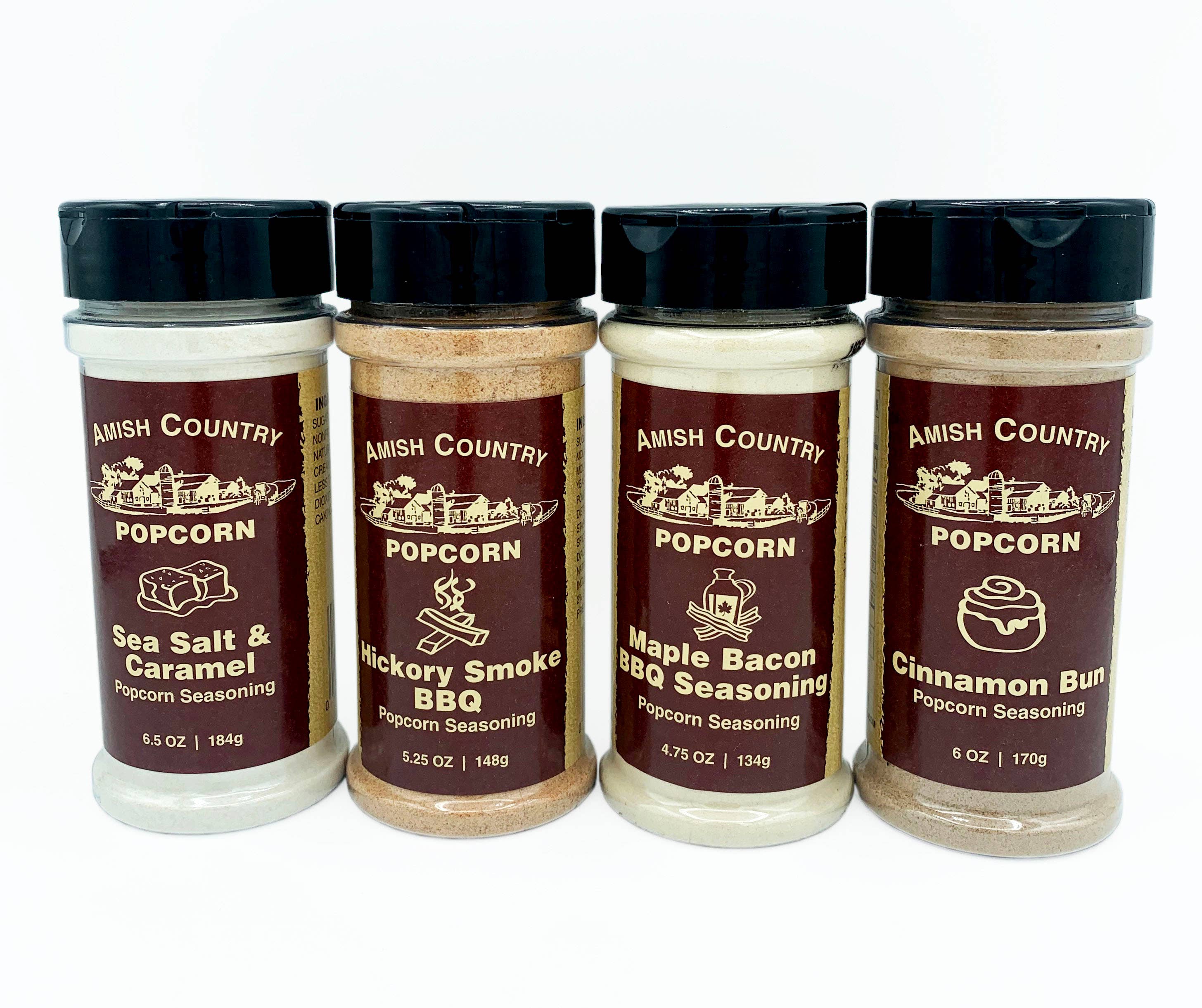 Amish Country Popcorn - Wholesale Dried Spice Mix - 12 Pack Mix Case of Sweet and Salty Seasonings1