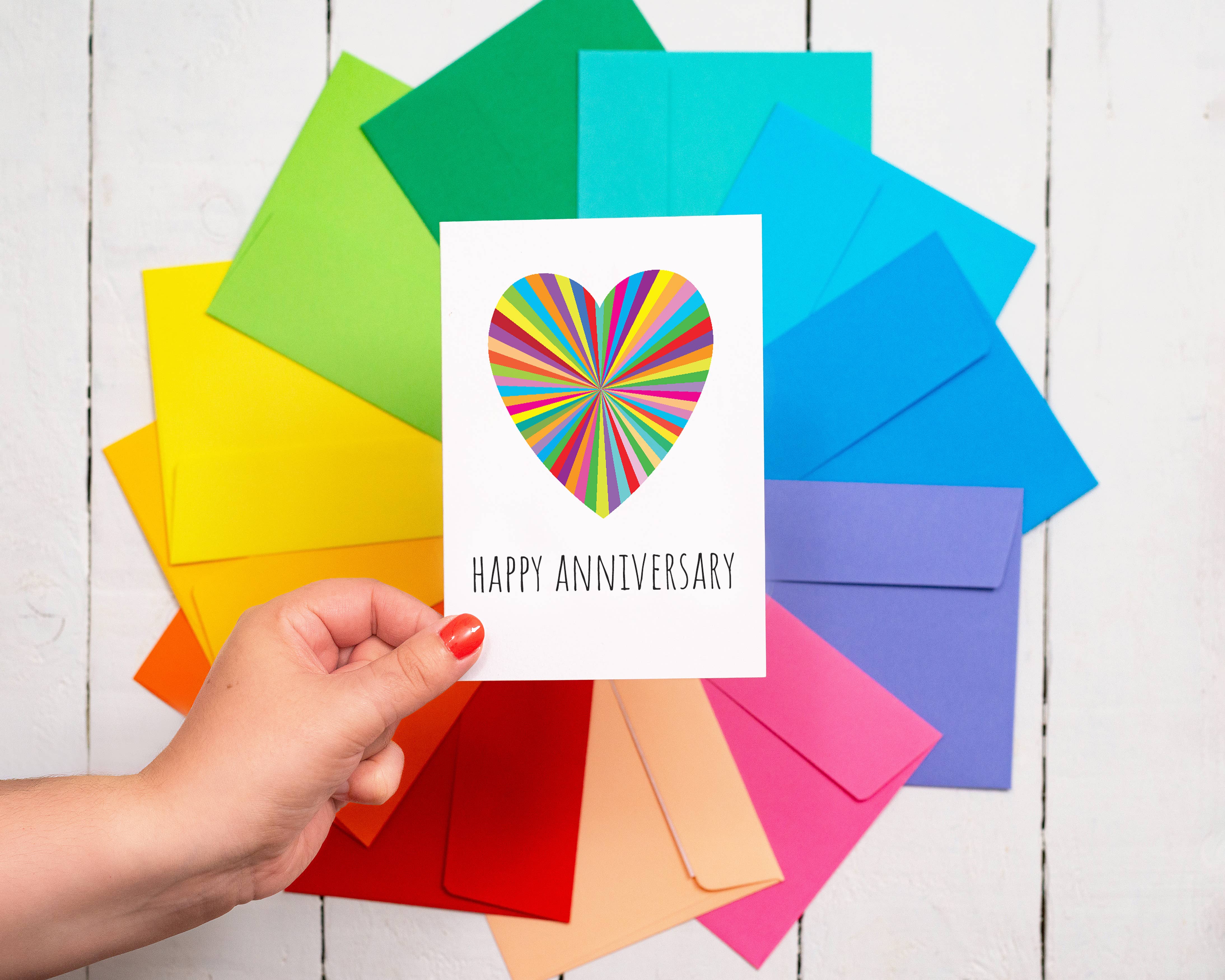 size3art - Vente Cartes d'anniversaire - Carte d'anniversaire lumineuse avec enveloppe colorée2