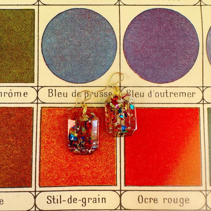 Coco's Musings - Wholesale Dangle Earrings - Confetti Karen Earrings1