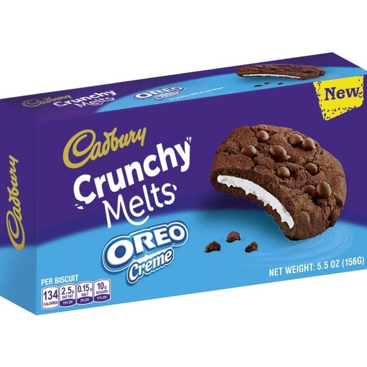 Cadbury Melts Oreo Cookies (UK) for wholesale by Global Bite Co