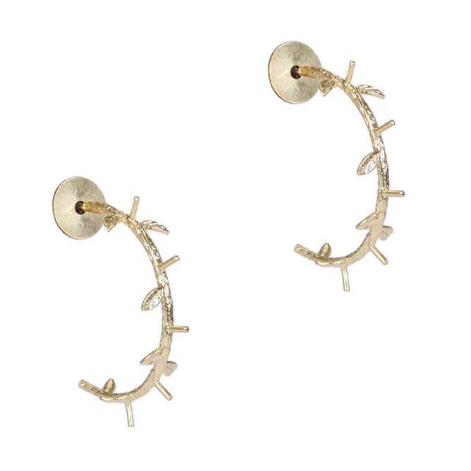 Corona earrings for wholesale by Trepillé