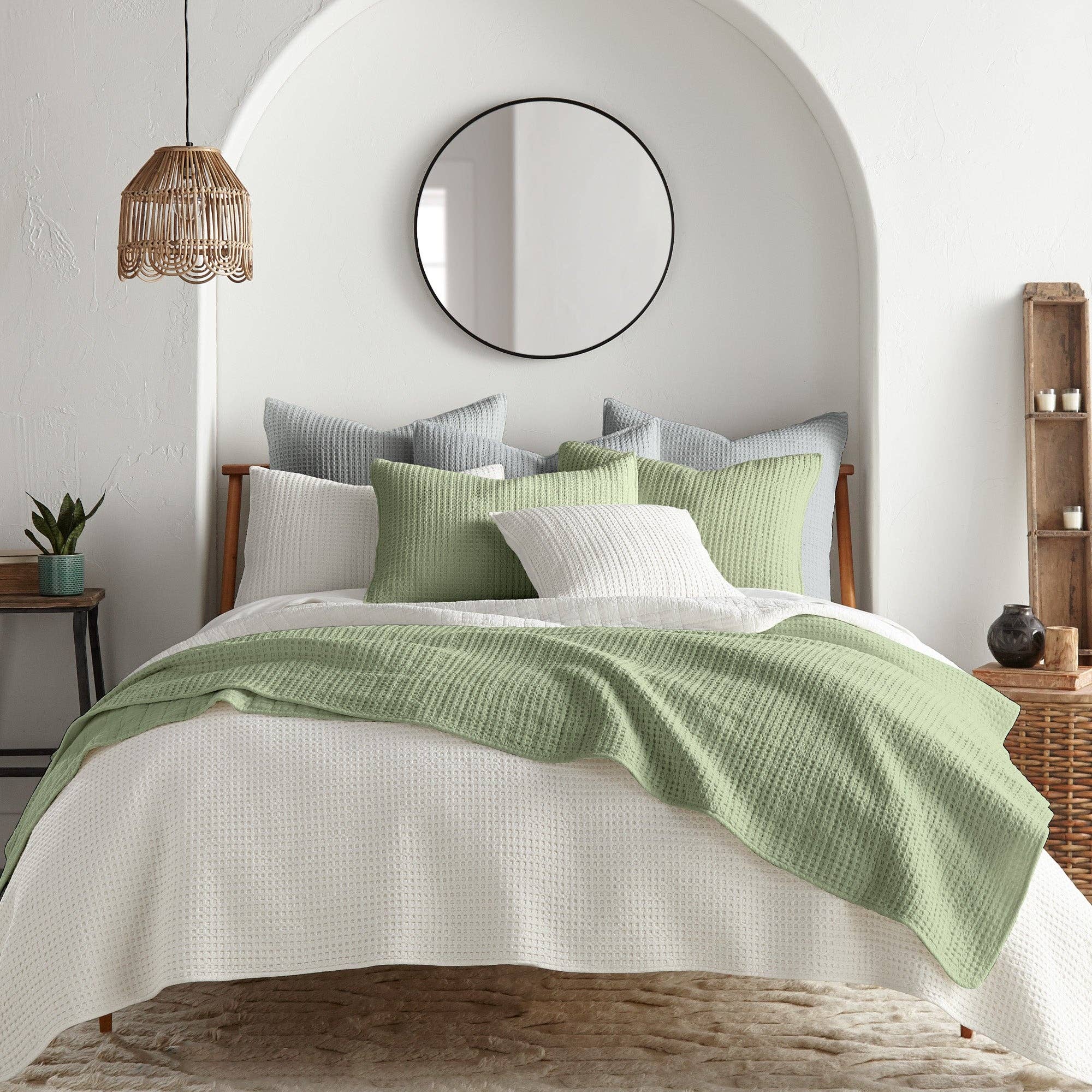 Levtex Home - Vendita all'ingrosso Set di lenzuola - Set trapuntato Mills Waffle77