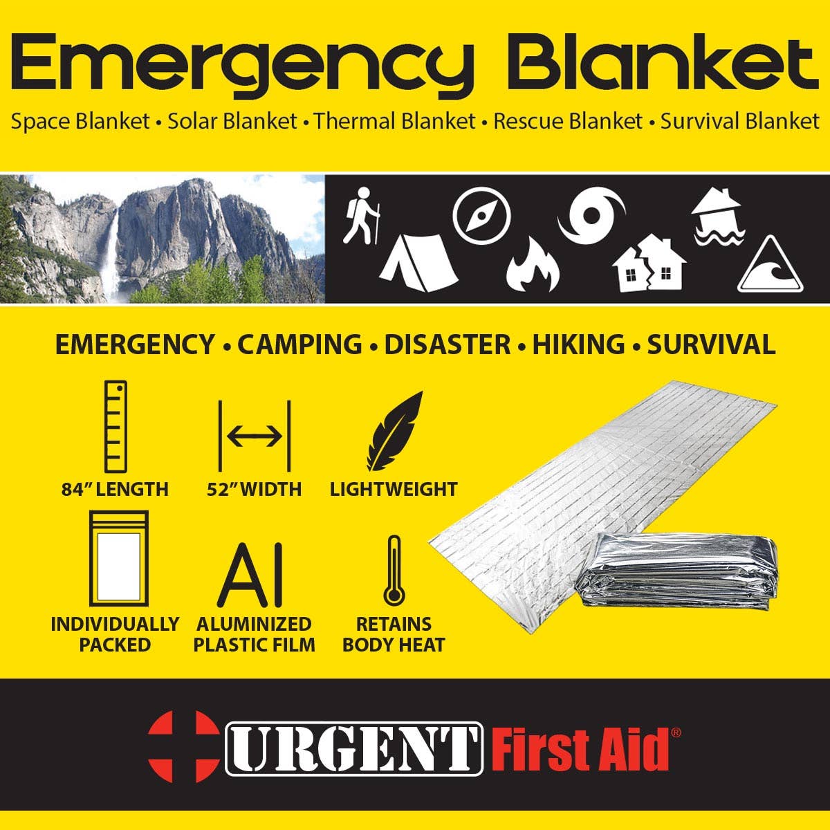 Wholesalesurvivalkits - Wholesale First Aid Kit - Emergency Blanket3